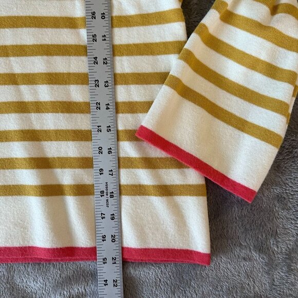 Moth by Anthropologie Boxy Sweater Women's size SMALL Striped - Picture 5 of 6
